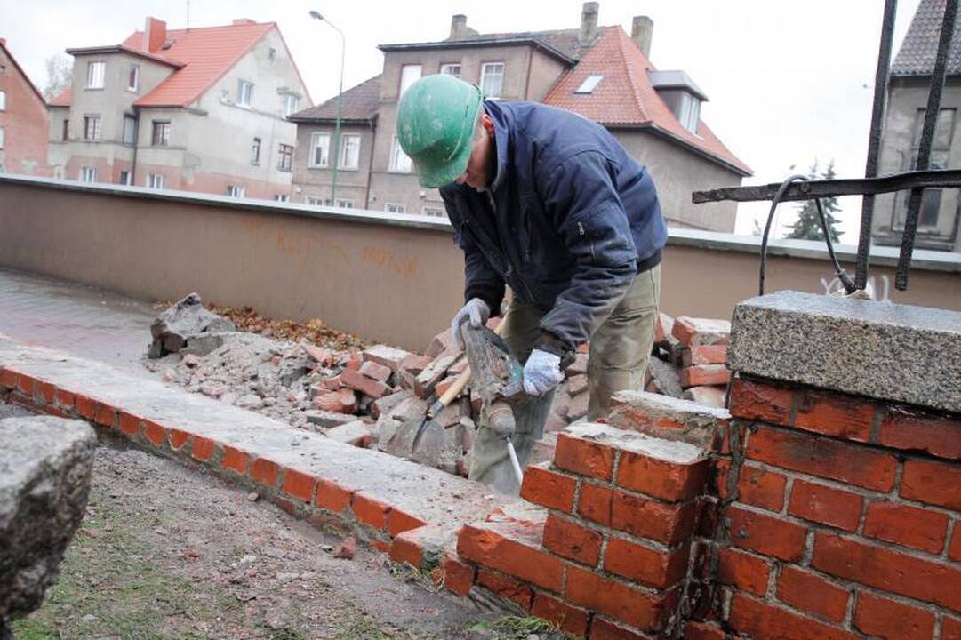 Klaipėdos universitetas atnaujins tvorą 