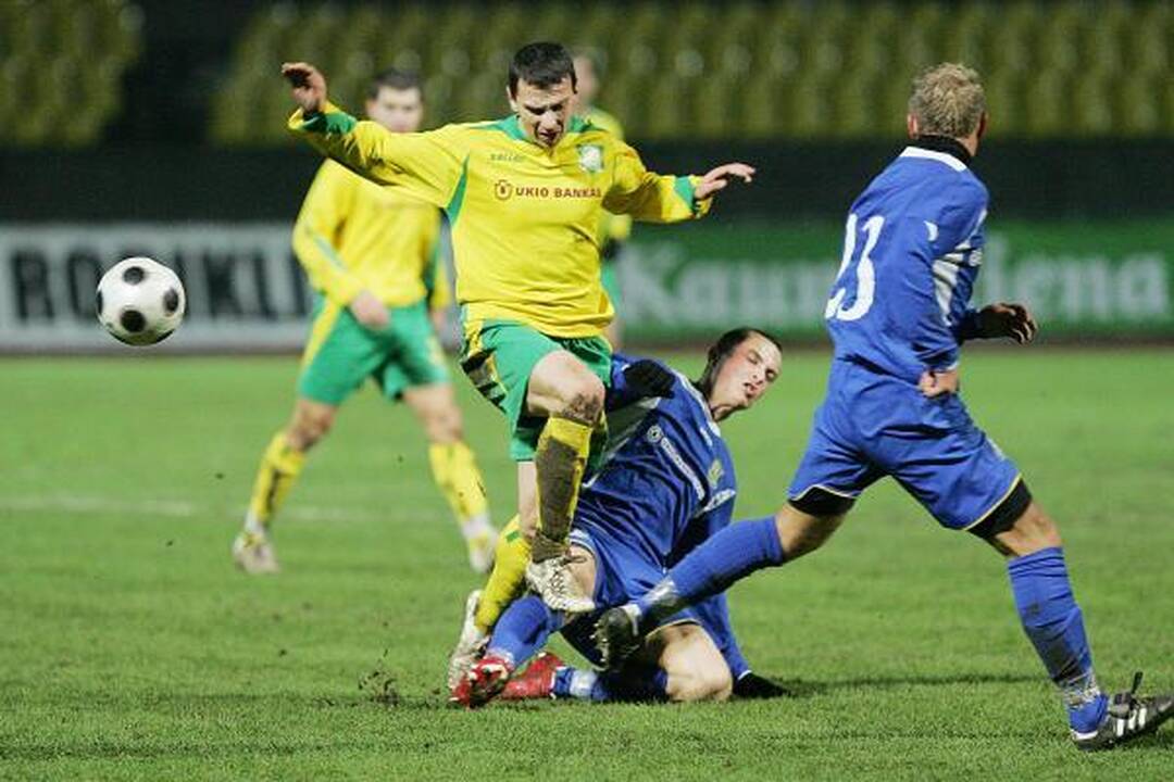 "Kaunas" užtikrintai žengė į LFF taurės pusfinalį