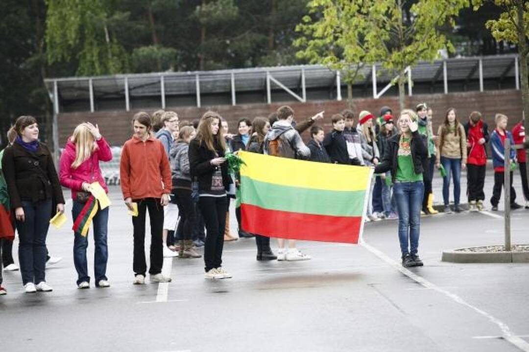 Sirgaliai suformavo krepšinio širdį