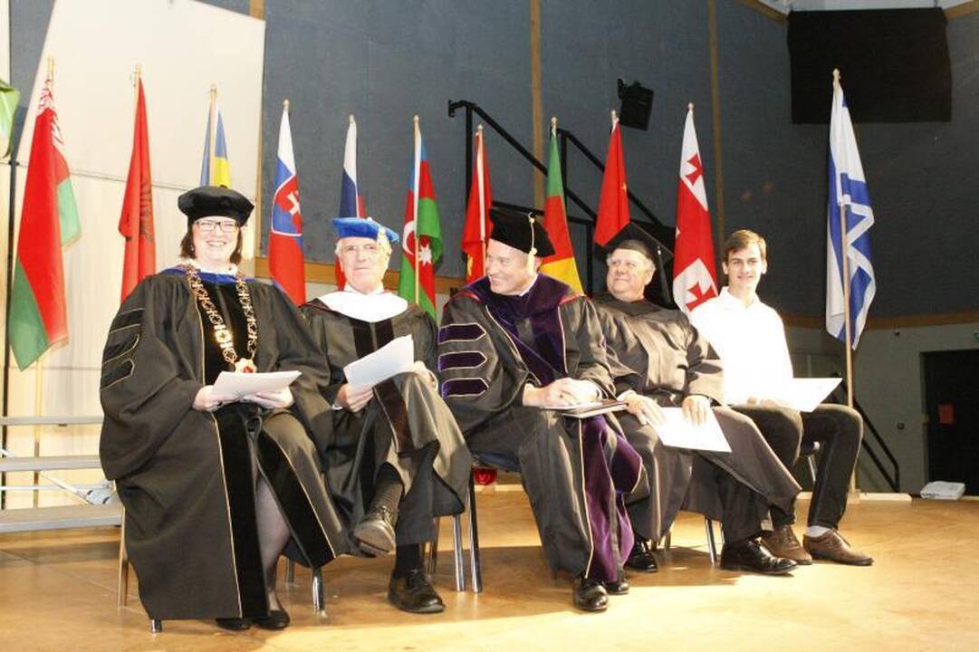 LCC tarptautiniame universitete inauguruota šeštoji rektorė