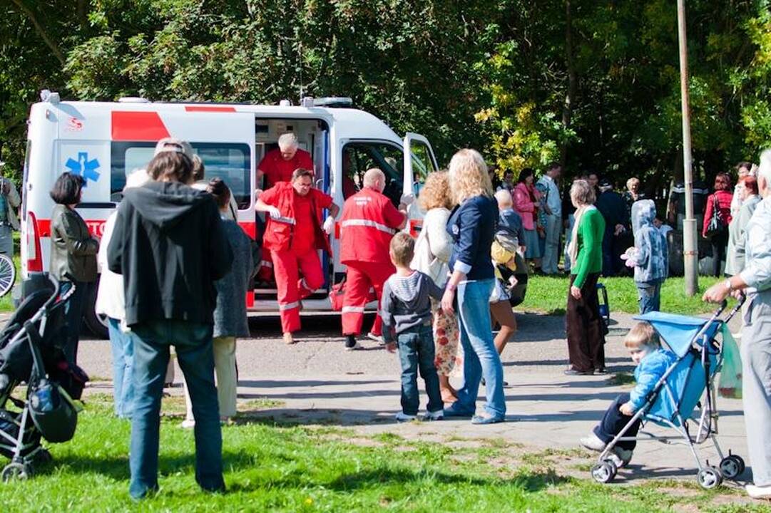 V.Čepinskis per koncertą tėvui atliko dirbtinį kvėpavimą