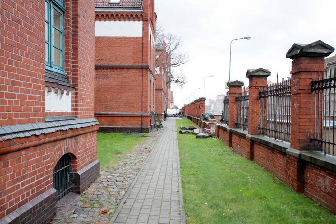 Klaipėdos universitetas atnaujins tvorą 