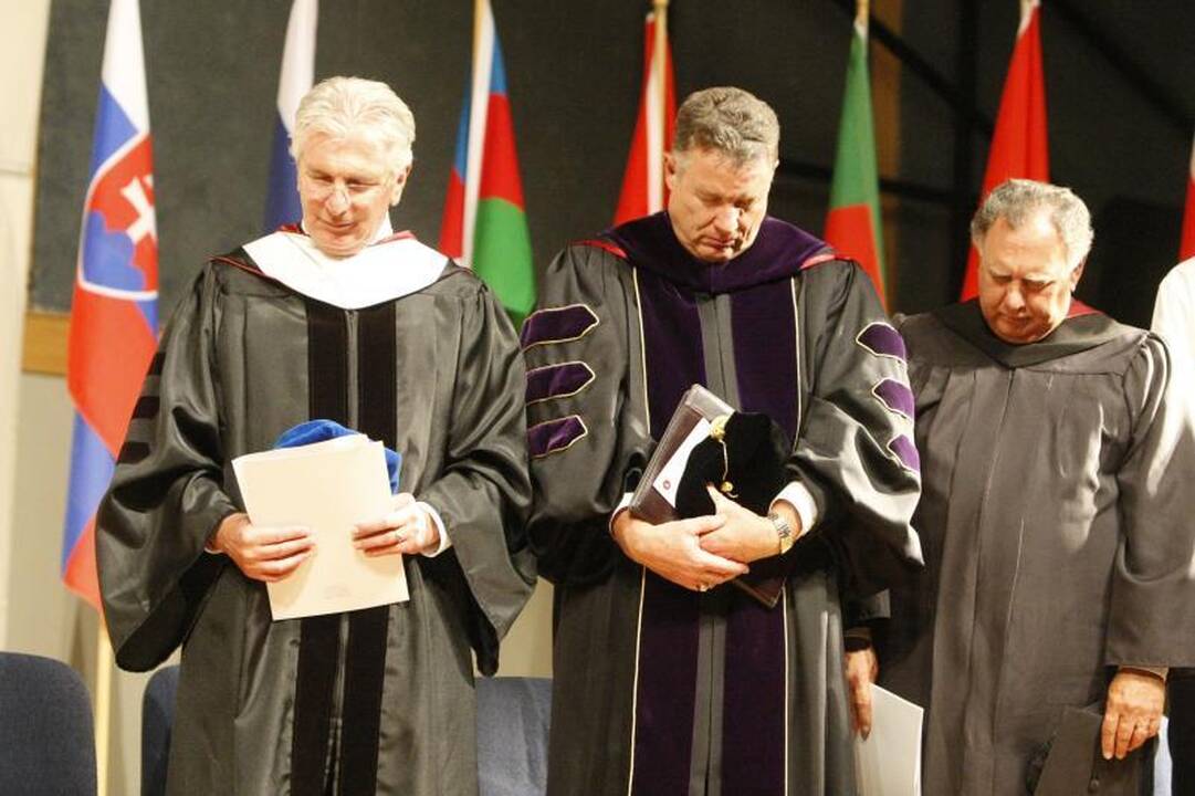 LCC tarptautiniame universitete inauguruota šeštoji rektorė