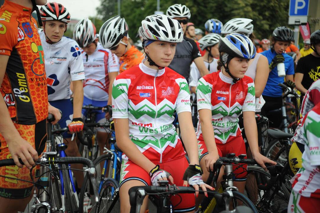 Vilniaus „Velomaratone" per 7 tūkst. dalyvių