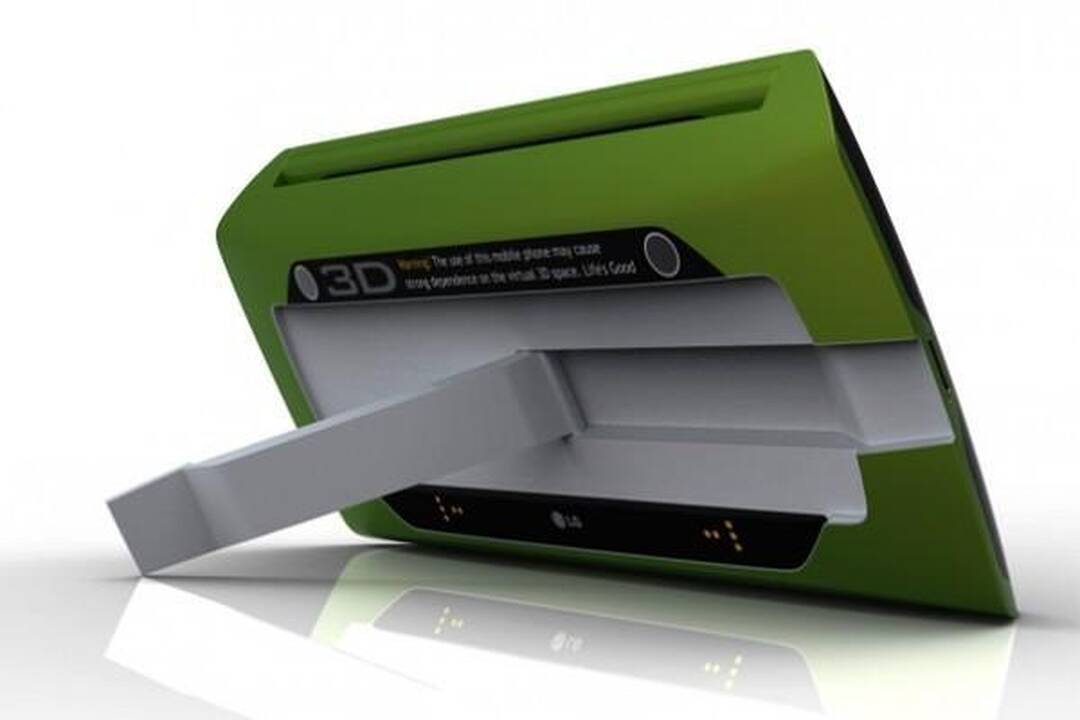 Įspūdinga LG 3D telefono koncepcija