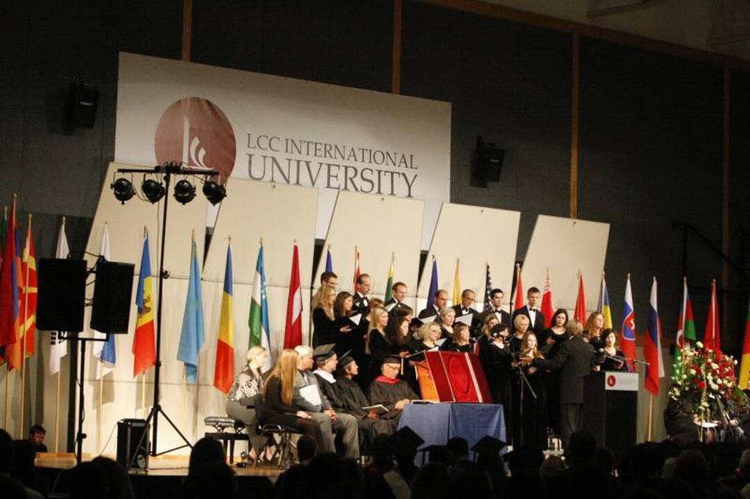 LCC tarptautiniame universitete inauguruota šeštoji rektorė