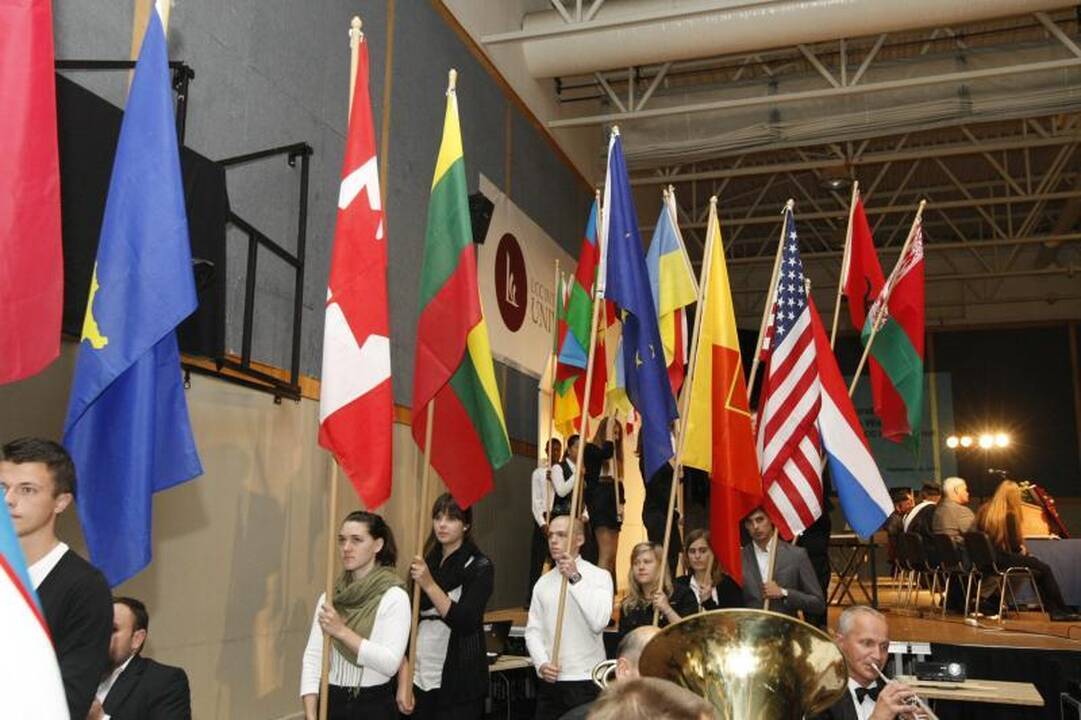 LCC tarptautiniame universitete inauguruota šeštoji rektorė