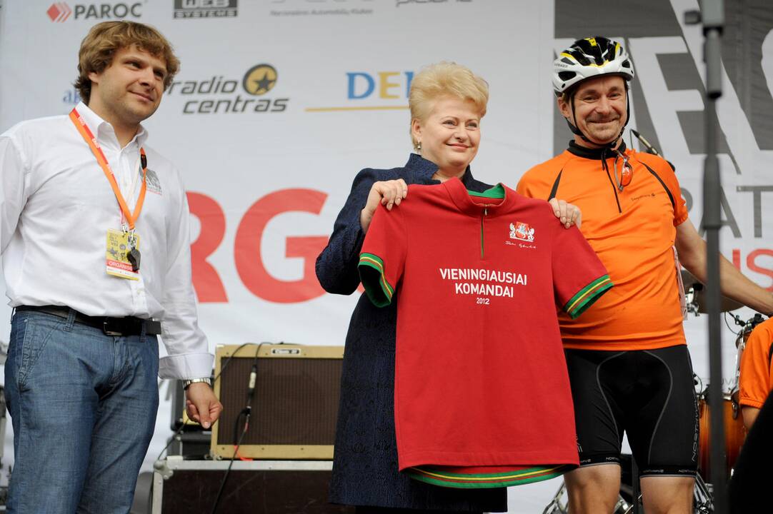 Vilniaus „Velomaratone" per 7 tūkst. dalyvių