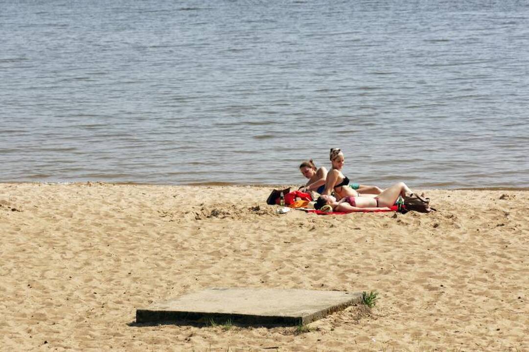 Kauno paplūdimiai maudynių sezonui dar nepasiruošę