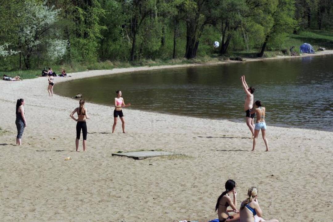 Kauno paplūdimiai maudynių sezonui dar nepasiruošę