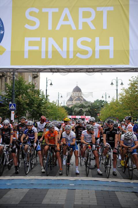 Vilniaus „Velomaratone" per 7 tūkst. dalyvių