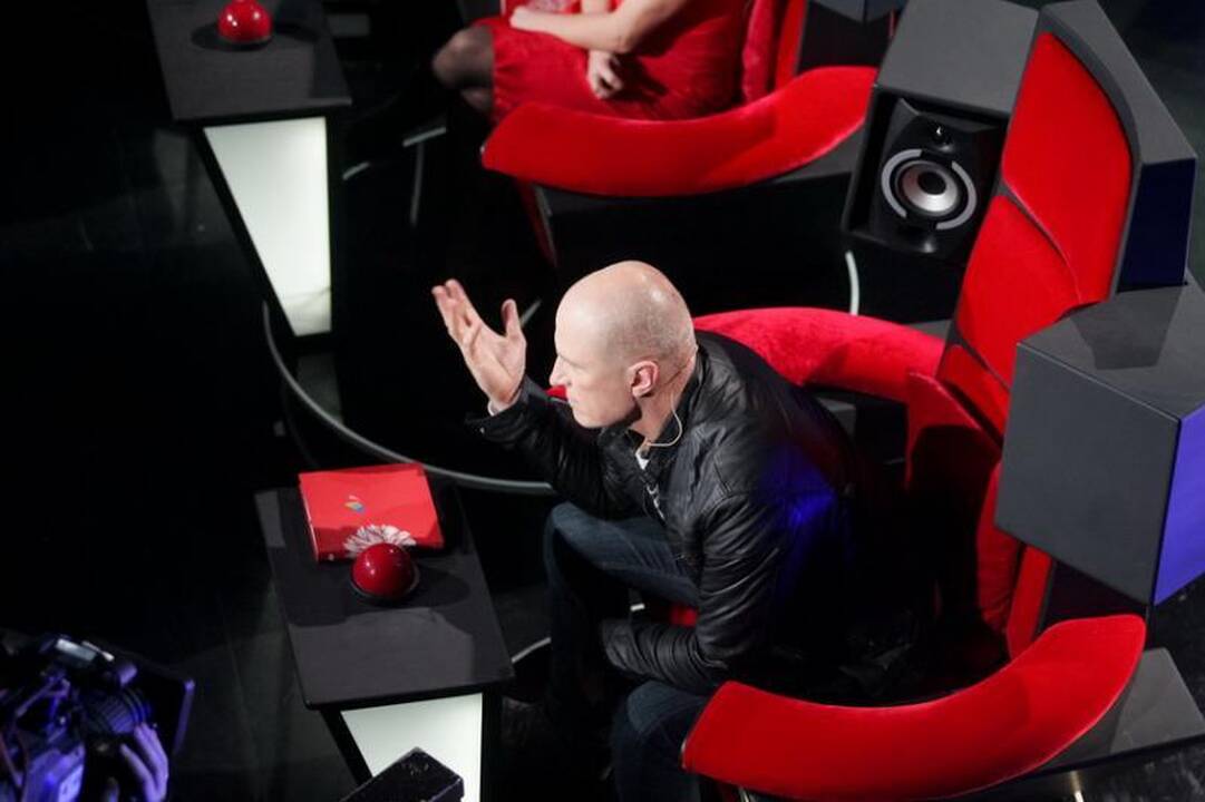 E.Sipavičius sulaužė specialų „Lietuvos balso“ mokytojo kėdės mygtuką