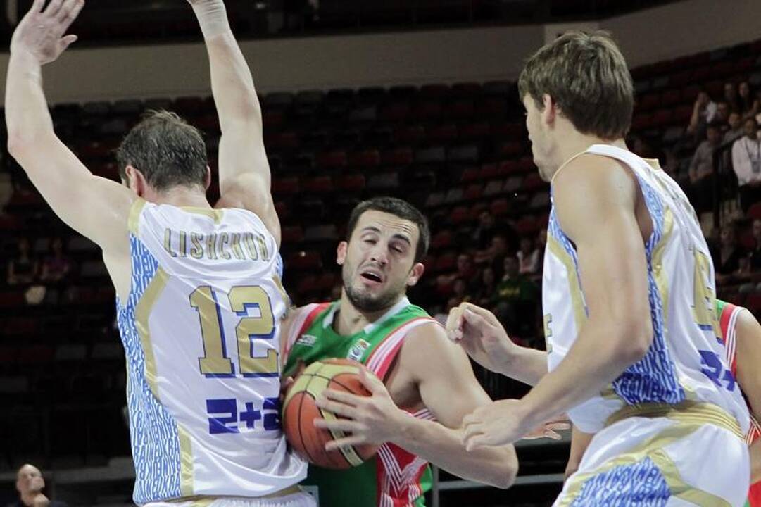 Ukrainos krepšininkai Klaipėdos arenoje įveikė bulgarus