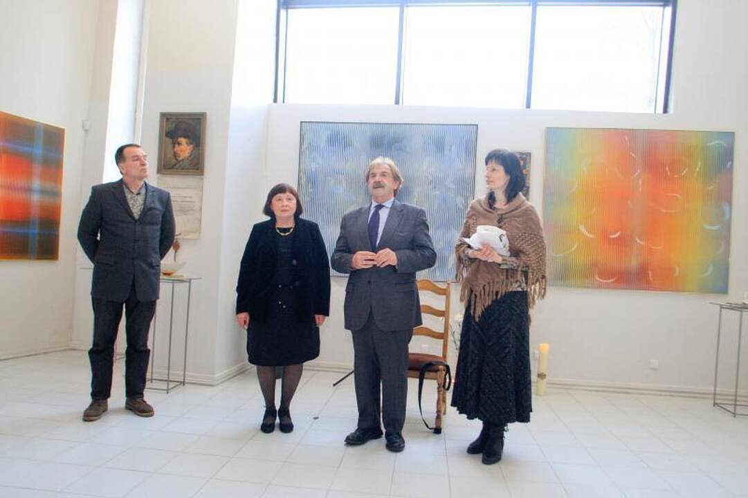 Kazimiero Žoromskio studiją paženklino atminimo lenta