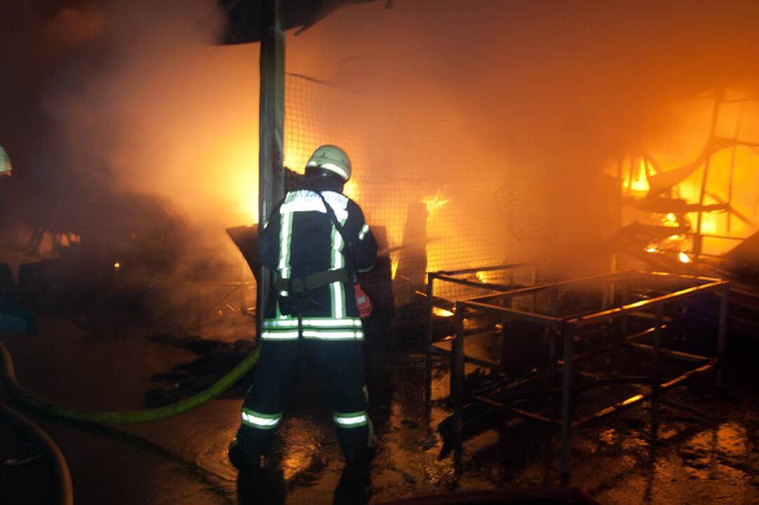 Vilniuje degė Gariūnai (dar papildyta)
