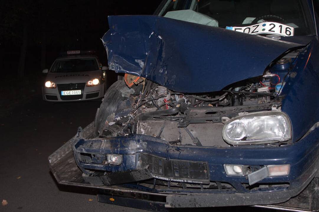 Vilniuje girtas vairuotojas sužalojo du vaikus