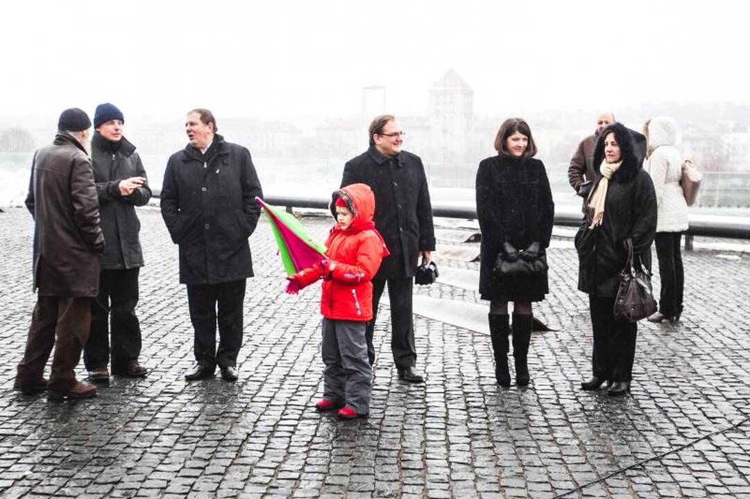 Prie „Žalgirio“ arenos iškilmingai atidengta rėmėjų garbės lenta