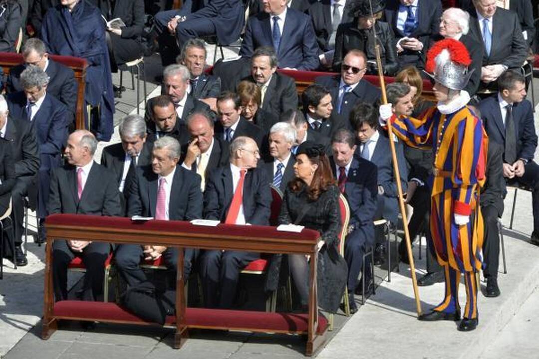 Vatikane inauguruotas popiežius Pranciškus (vaizdo įrašas)