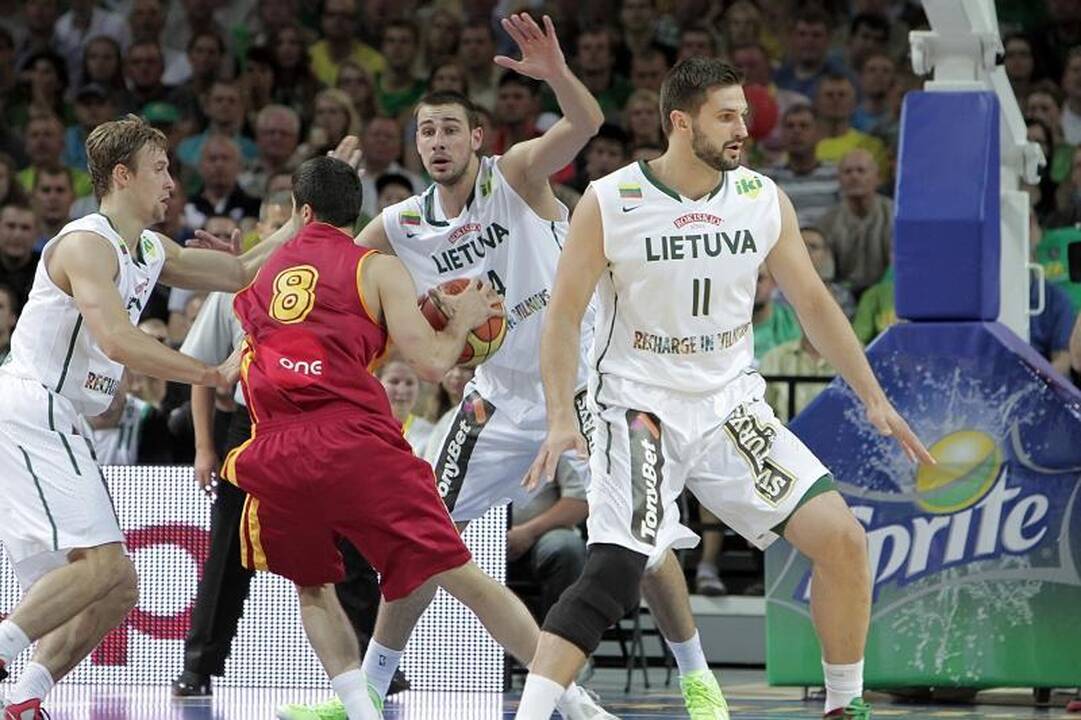 Kerštas nepavyko: Lietuvos rinktinė pralaimėjo Makedonijai 74:78
