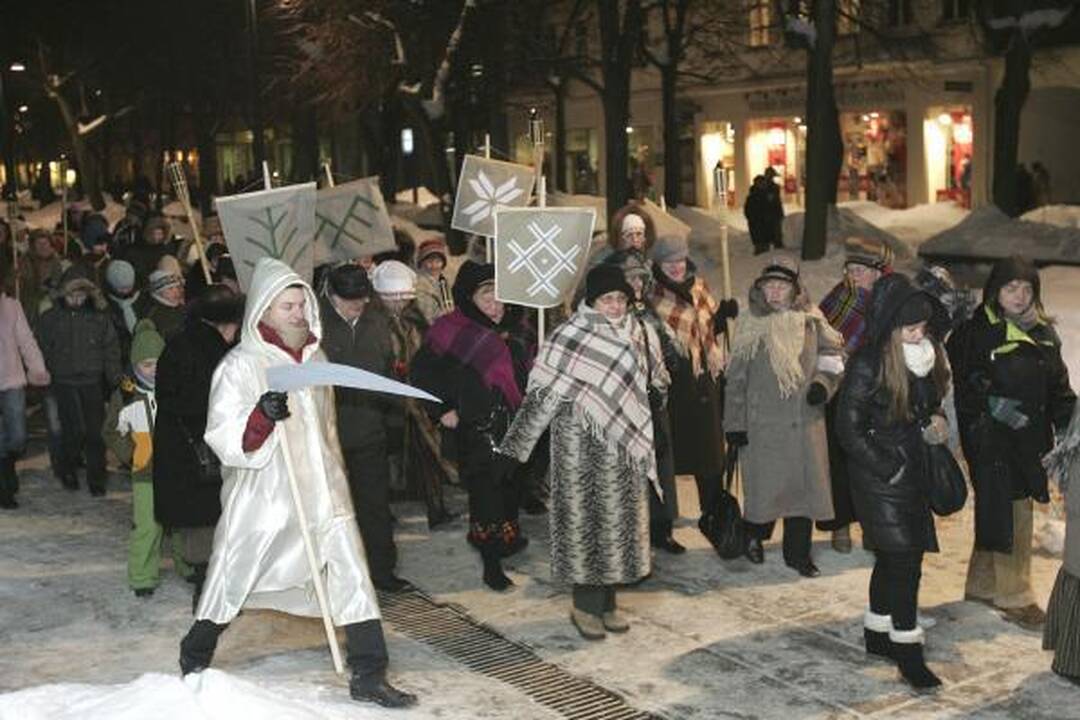 Trys Karaliai mieste užbaigė žiemos linksmybes  