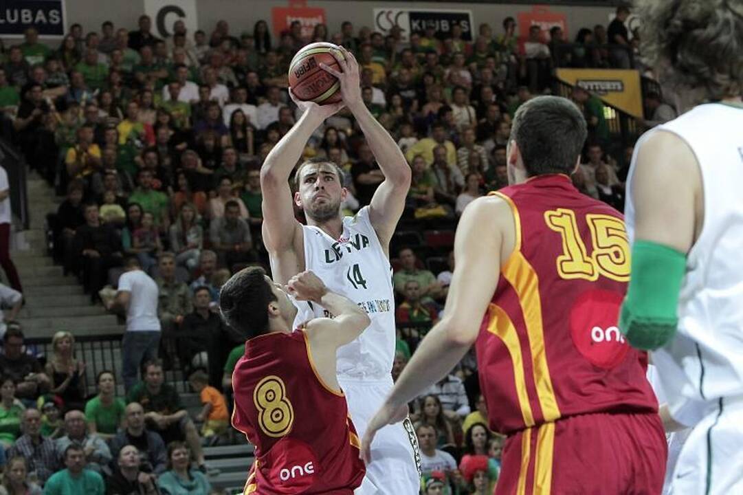 Kerštas nepavyko: Lietuvos rinktinė pralaimėjo Makedonijai 74:78