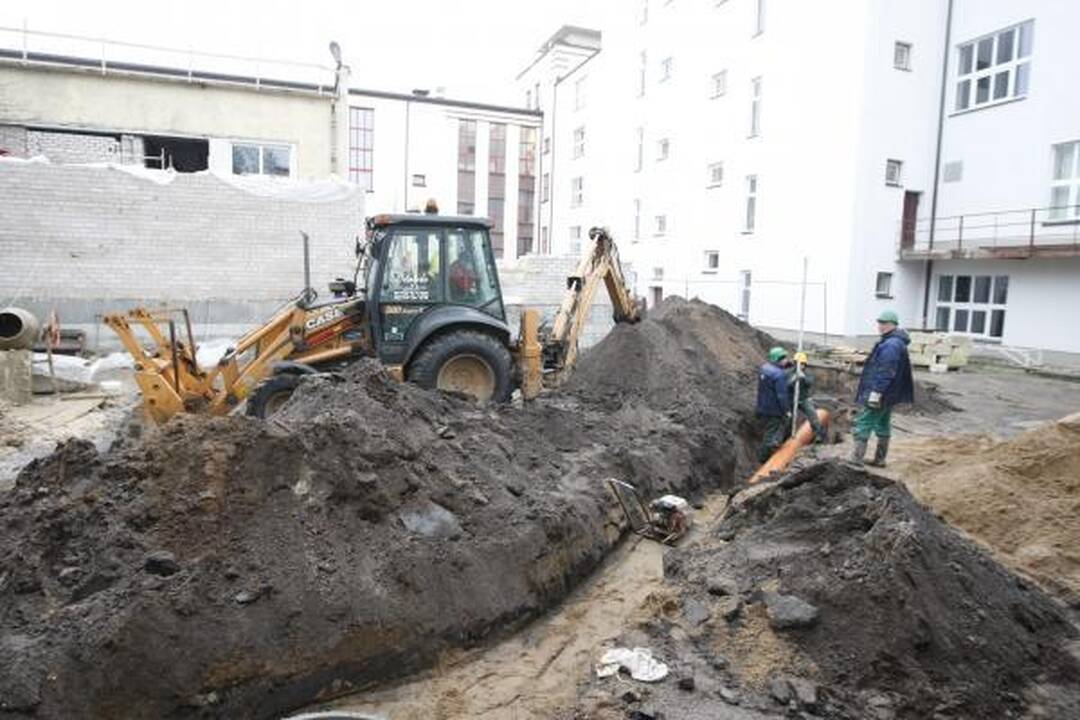 „Gintaro“ baseino rekonstrukcija užsitęs 