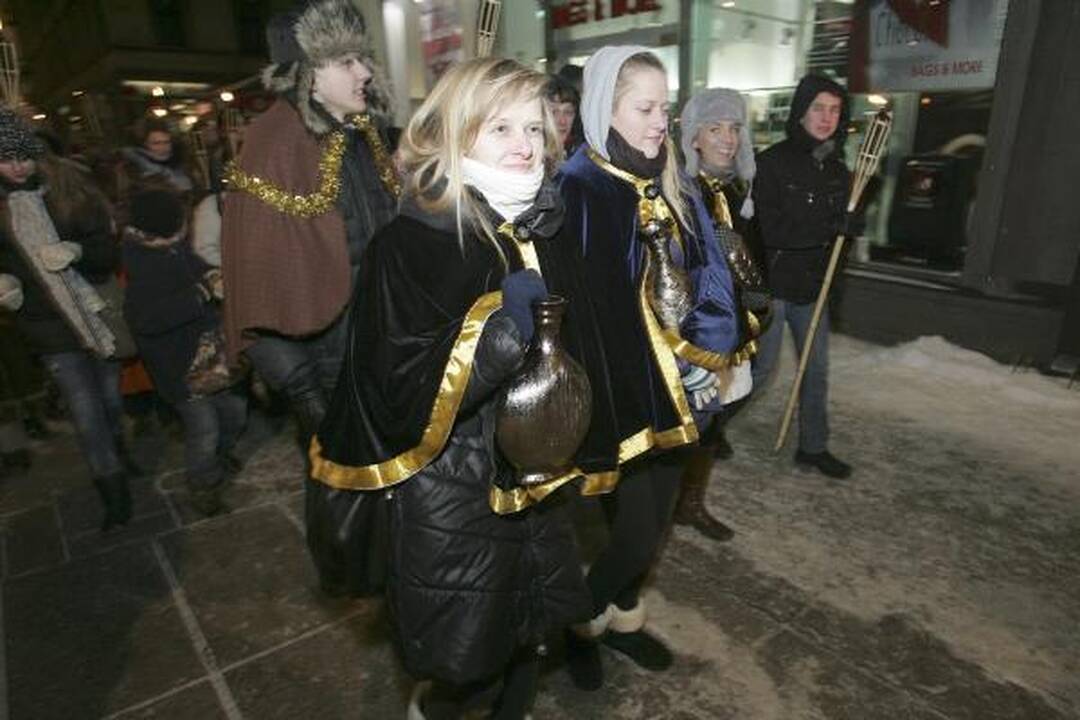 Trys Karaliai mieste užbaigė žiemos linksmybes  