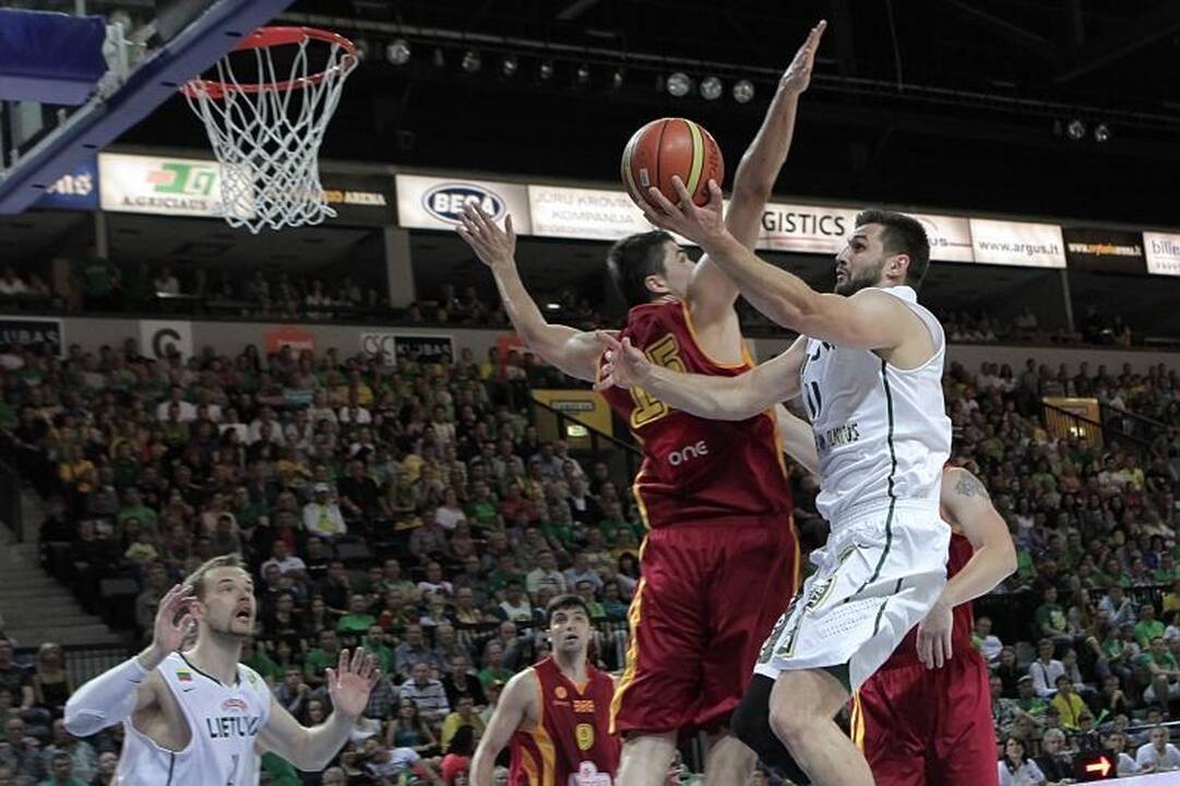 Kerštas nepavyko: Lietuvos rinktinė pralaimėjo Makedonijai 74:78