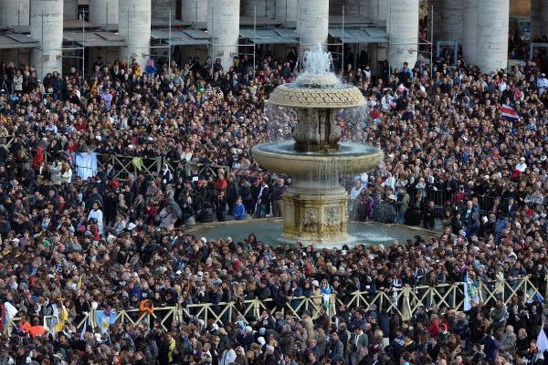 Vatikane inauguruotas popiežius Pranciškus (vaizdo įrašas)