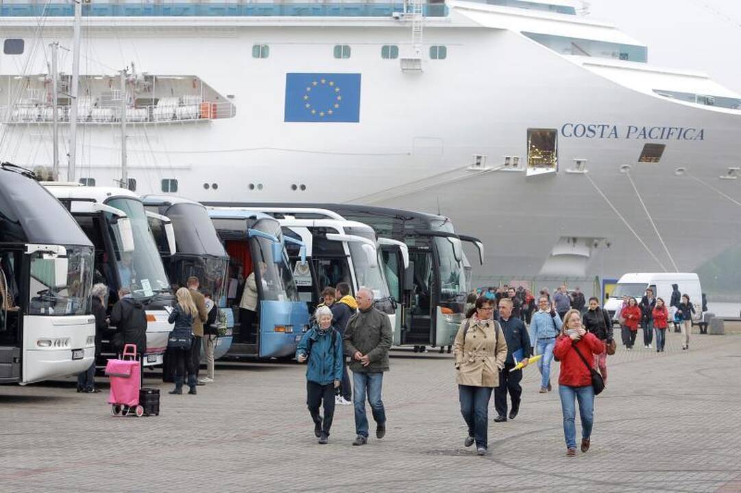 Jūrų milžinas “Costa Pacifica” vėl Klaipėdoje