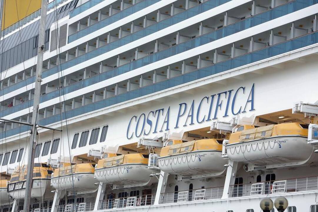 Jūrų milžinas “Costa Pacifica” vėl Klaipėdoje