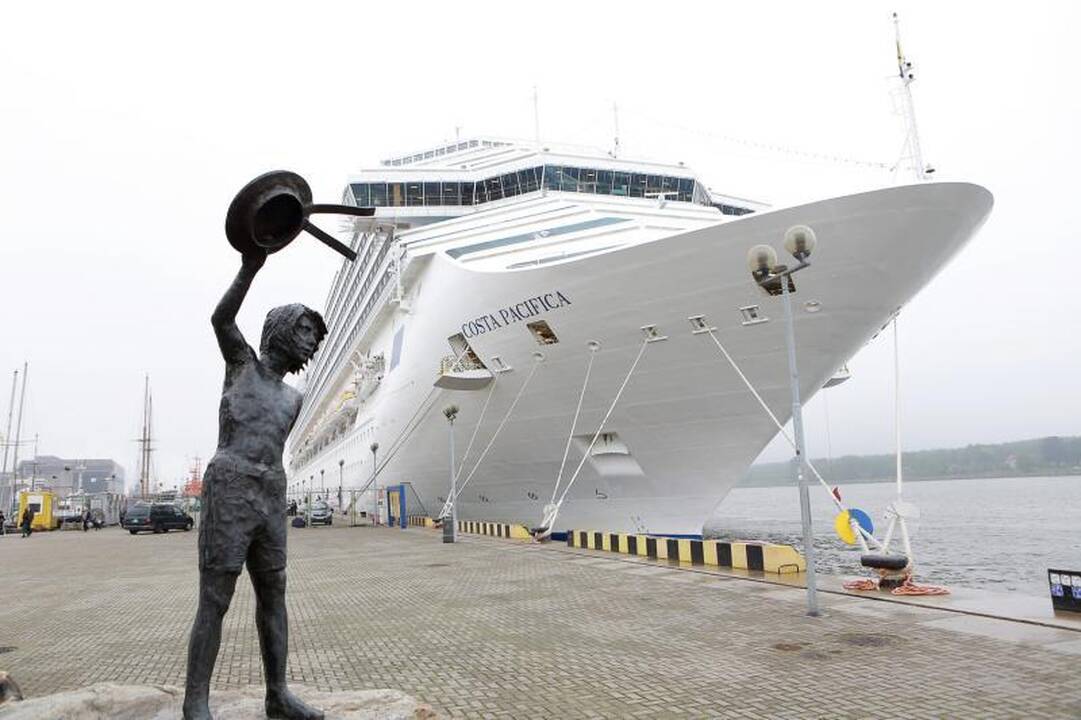 Jūrų milžinas “Costa Pacifica” vėl Klaipėdoje