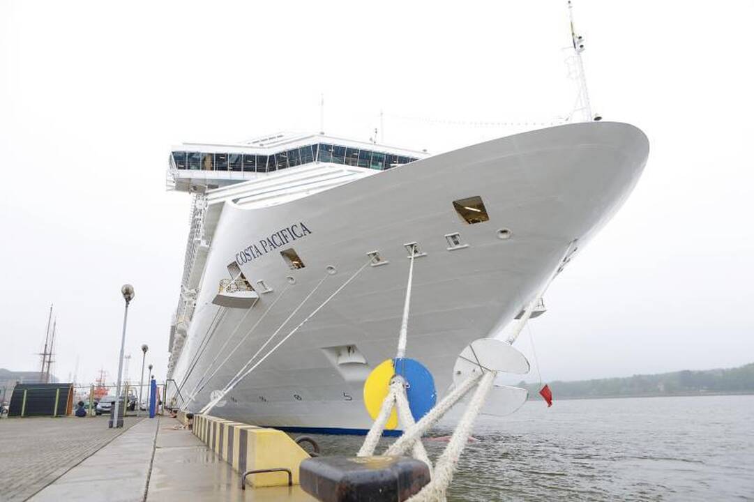 Jūrų milžinas “Costa Pacifica” vėl Klaipėdoje