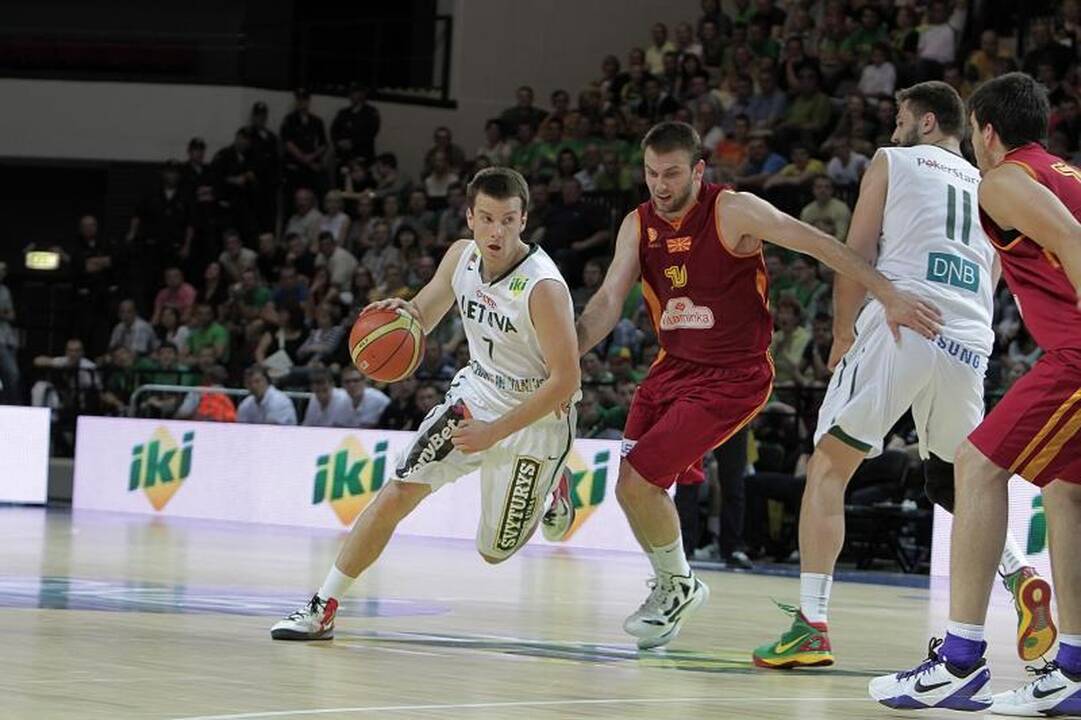 Kerštas nepavyko: Lietuvos rinktinė pralaimėjo Makedonijai 74:78