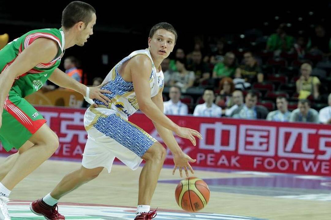 Ukrainos krepšininkai Klaipėdos arenoje įveikė bulgarus