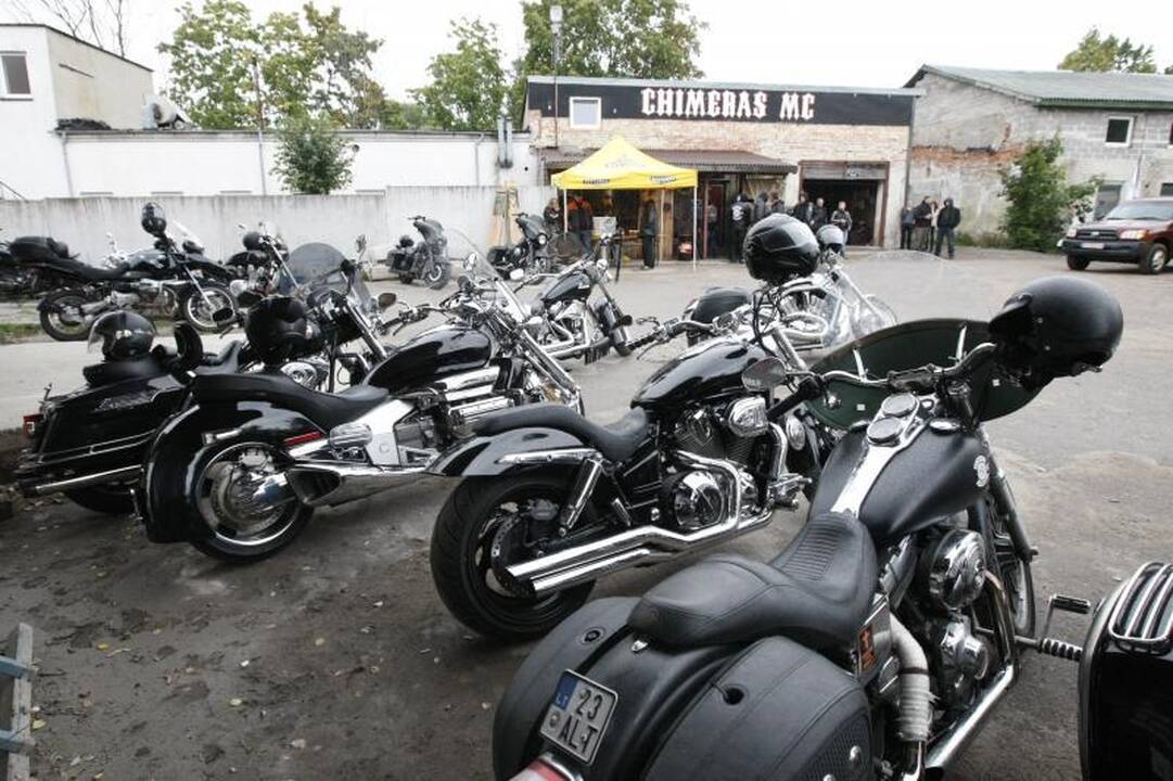 Klaipėdoje baikeriai uždarė motociklininkų sezoną