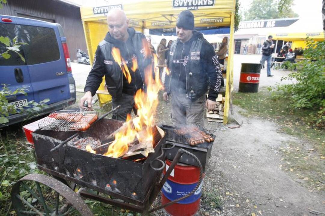Klaipėdoje baikeriai uždarė motociklininkų sezoną