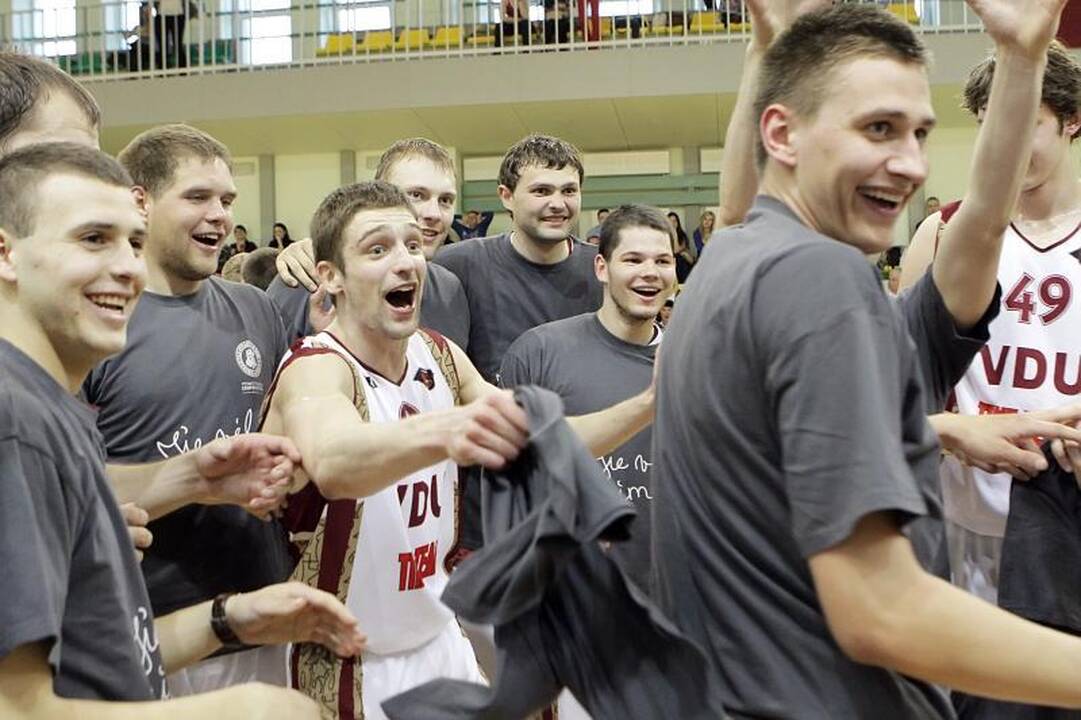 Jubiliejinė kauniečių studentų pergalė  