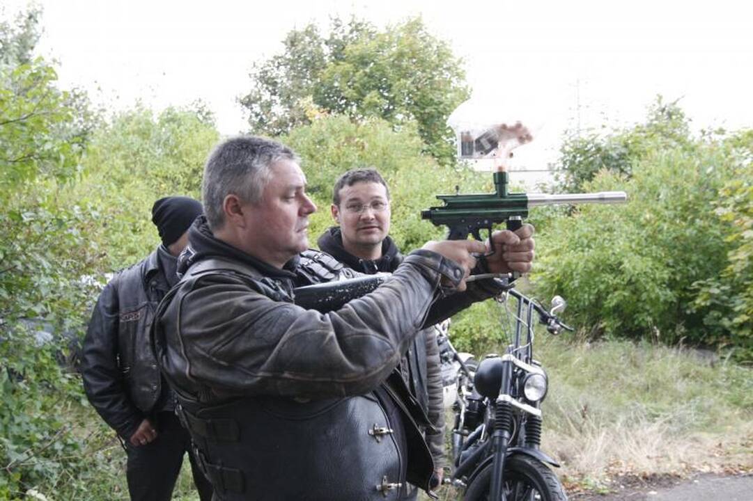 Klaipėdoje baikeriai uždarė motociklininkų sezoną