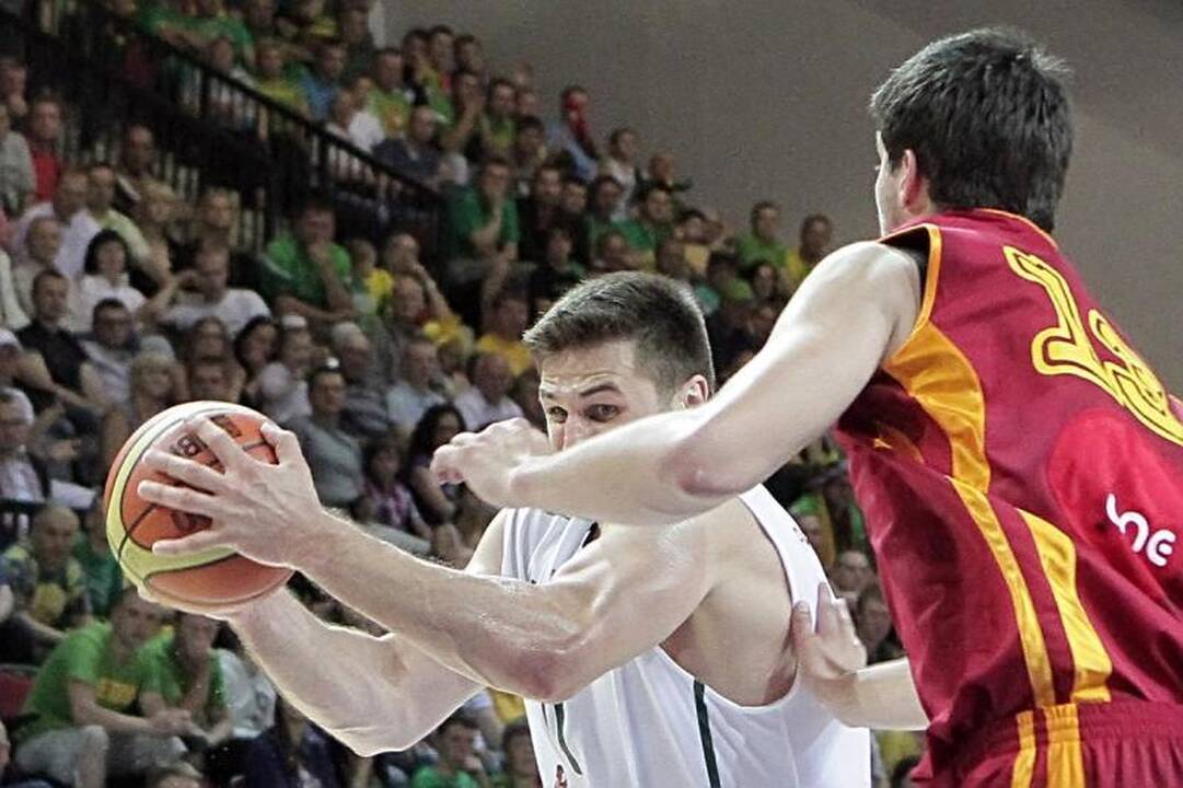 Kerštas nepavyko: Lietuvos rinktinė pralaimėjo Makedonijai 74:78