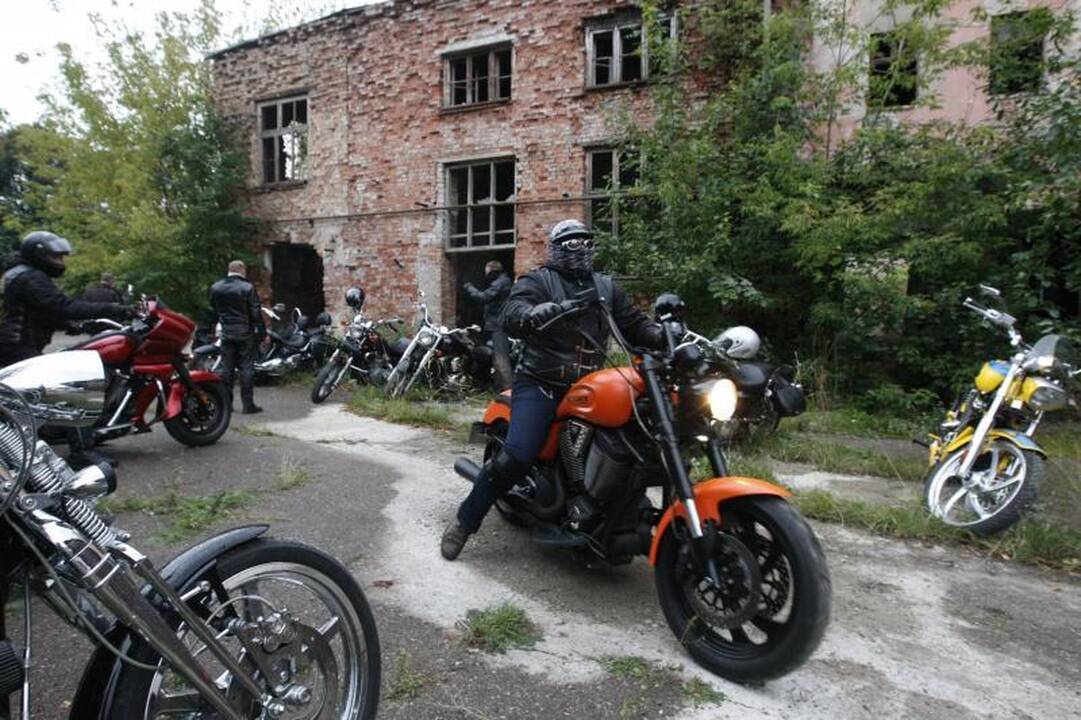Klaipėdoje baikeriai uždarė motociklininkų sezoną