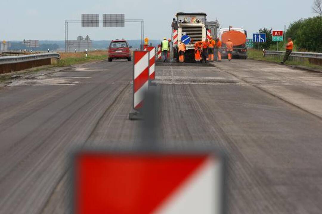 „Automagistralė”: šį savaitgalį greitkelyje tokių spūsčių nebus