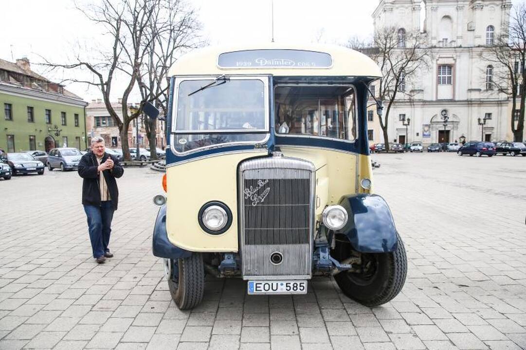 Kauno gatvėmis riedantis autobusas masina ne tik džiazo mylėtojus