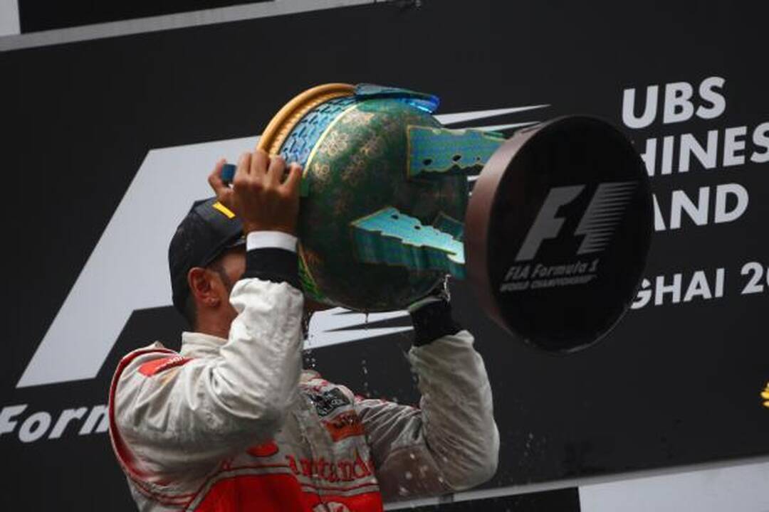 Trečiąjį sezono "Formulės 1" lenktynių etapą Kinijoje laimėjo L.Hamiltonas