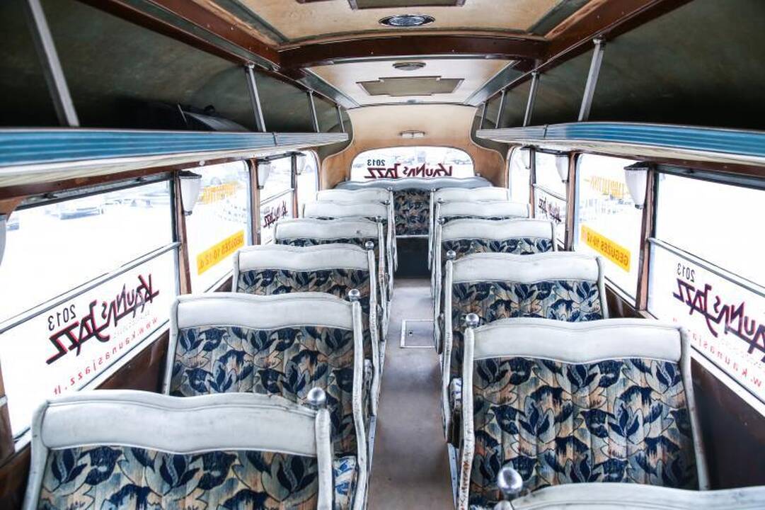 Kauno gatvėmis riedantis autobusas masina ne tik džiazo mylėtojus