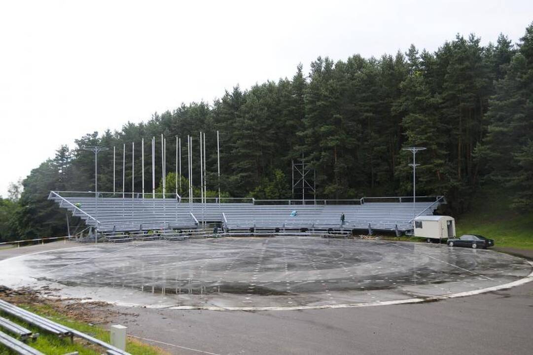 Kalnų parkas ruošiasi Moksleivių dainų šventei 