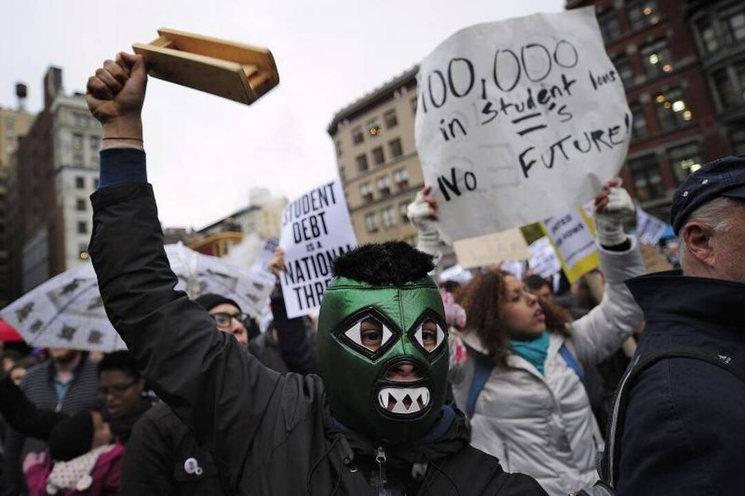Niujorke protestuotojai užplūdo Bruklino tiltą