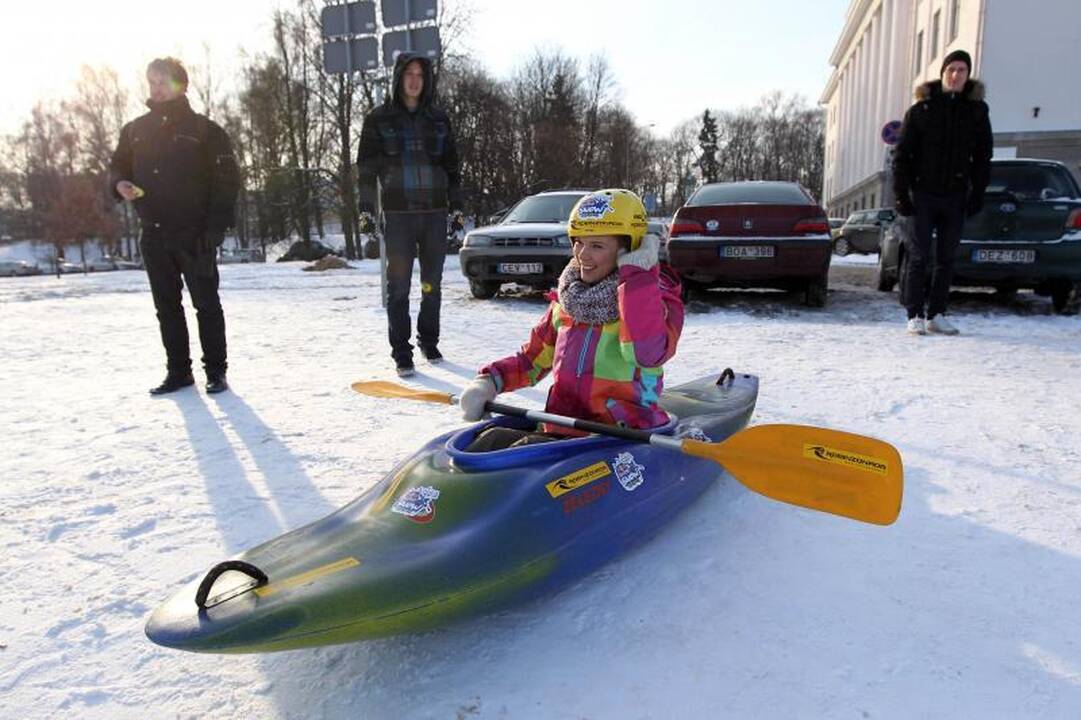 Aistė Paškevičiūtė: nuo Tauro kalno – baidare ir irklu