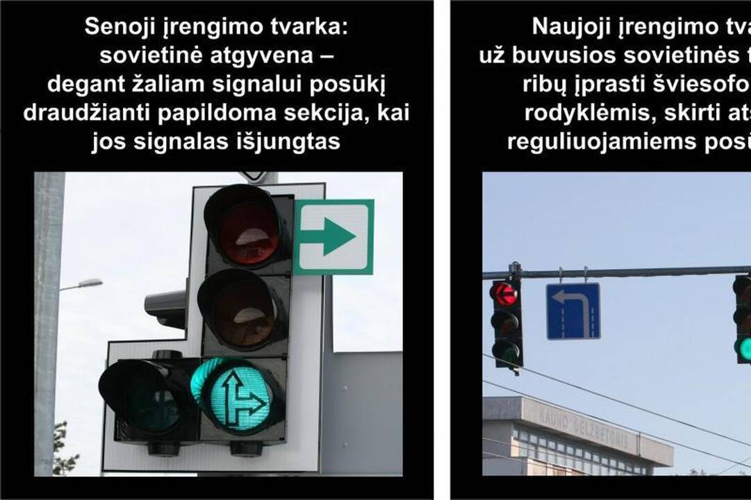 Naujos šviesoforų įrengimo taisyklės – saugesniam eismui