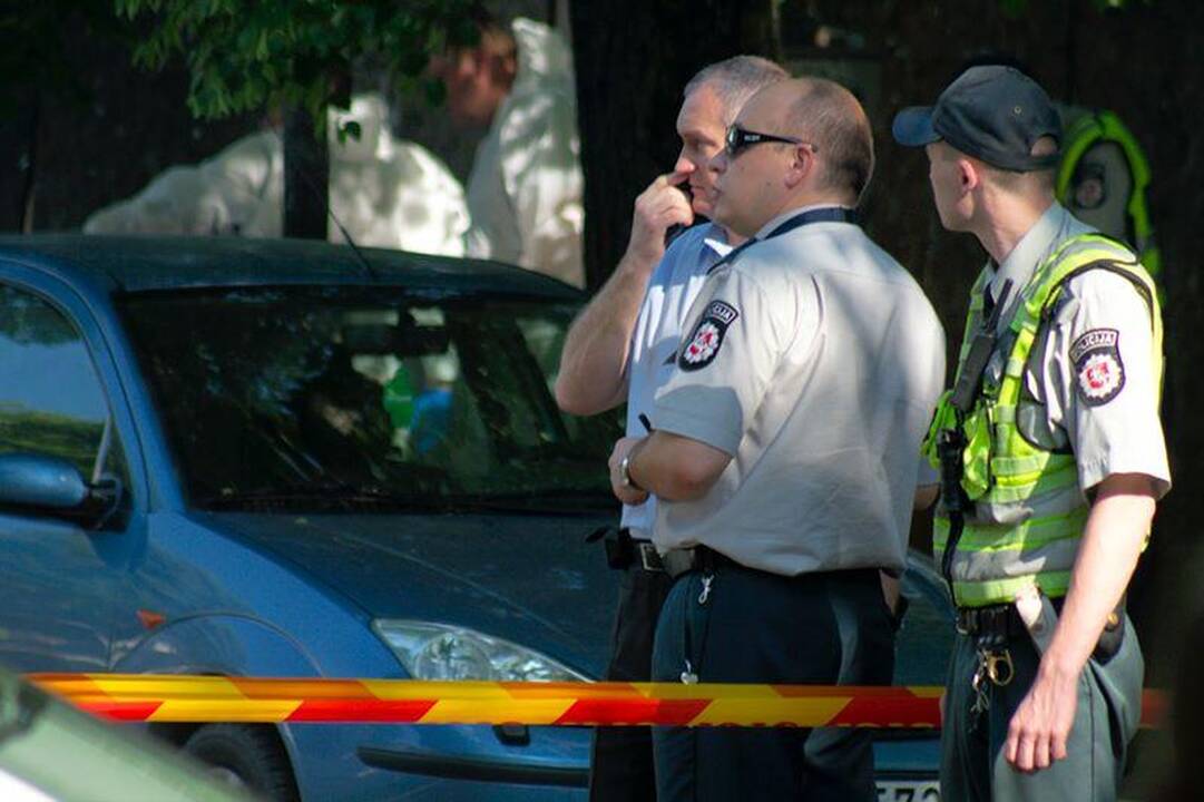 Vilniaus centre nužudytas miesto tarybos narys (foto)